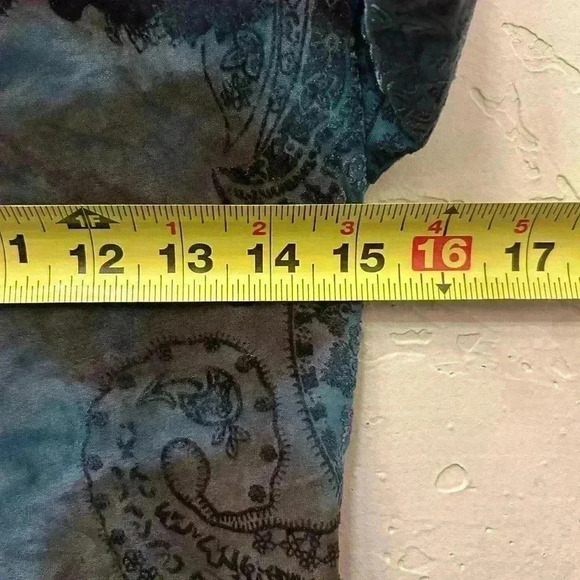 Fairy Y2K Sami + Jo top small. Velvet floral burnout Whimsigoth corset style - Picture 7 of 7